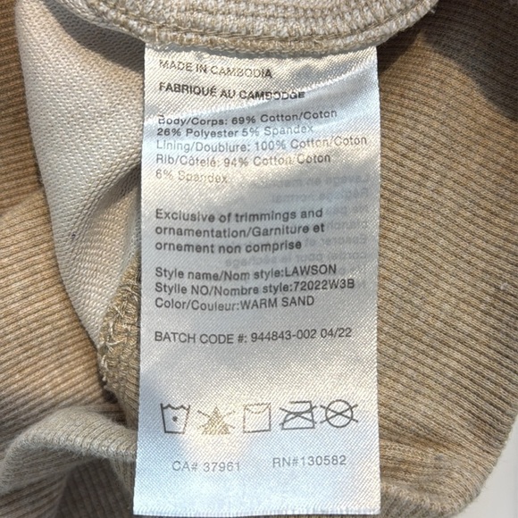 Woods Adventure Hoodie Beige Size Large - Picture 7 of 7